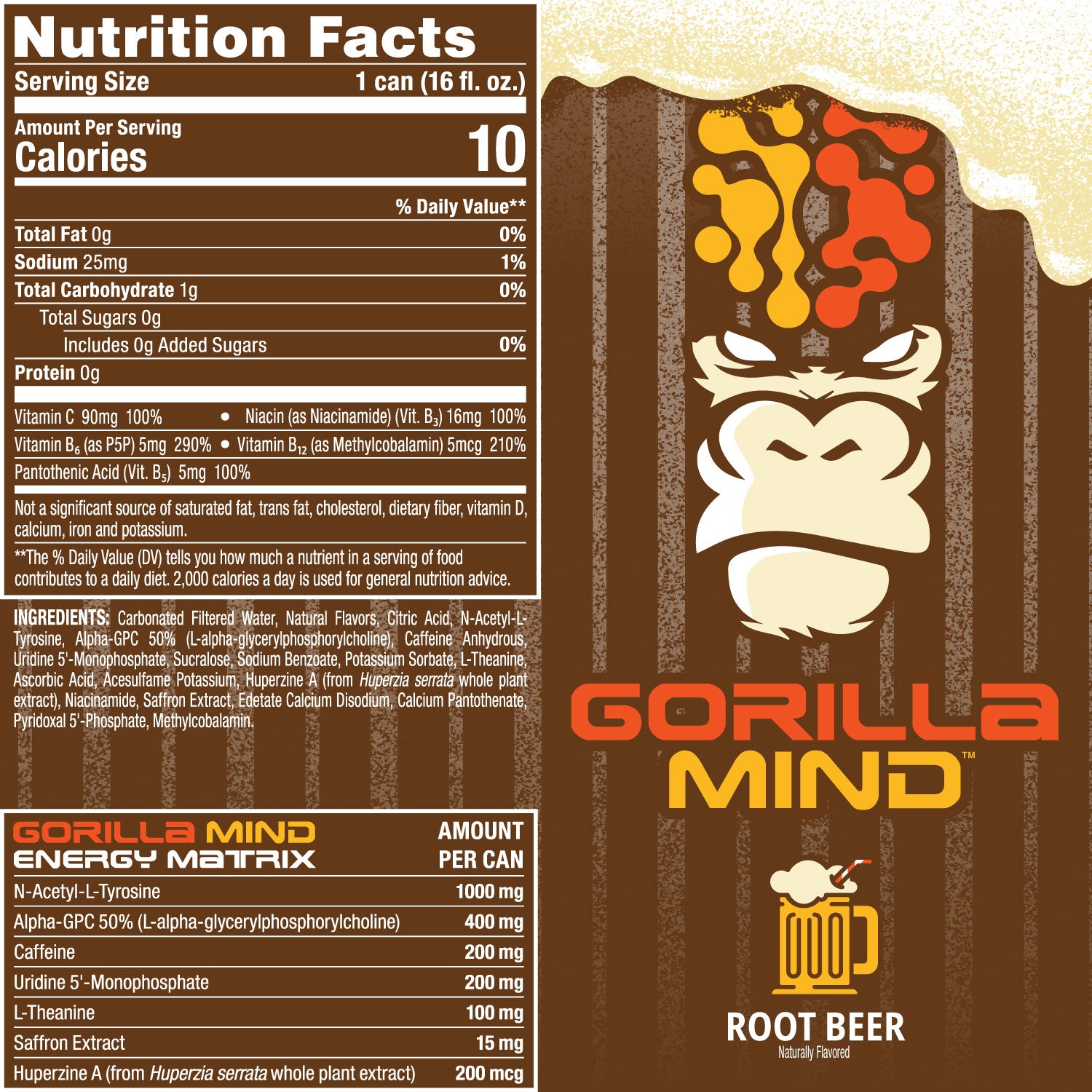 Root Beer Nutrition Facts